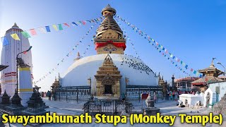 Swayambhunath।Swoyambhu Mahachaitya|Monkey Temple।Kathmandu|Nepal।History \u0026 Complete visit with US