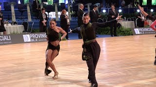 Konstantin Gorodilov - Dominika Bergmannova EST | Jive | WDSF GrandSlam Latin - Rimini 2018