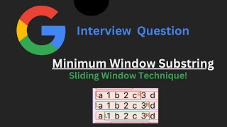Minimum Window Substring - Sliding Window - Leetcode 76 - Python