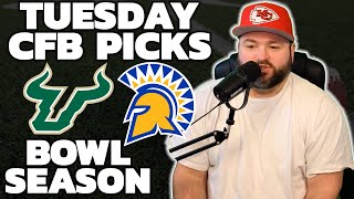 South Florida vs San Jose State Picks - College Football Bowl Season With Kyle Kirms