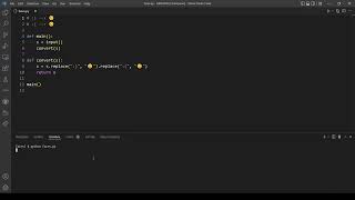 Making Faces -Problem Set 0 (CS50's Introduction to Programming with Python)