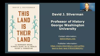 David Silverman Author Talk - This Land is Their Land