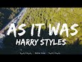 Harry Styles - As It Was (Lyrics)  || Harlan Music