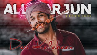 ALLU ARJUN EDIT😈|DESI KALAKAAR|efx whatsapp status|#alluarjun #viral #desikalakaar #bofficialstatus