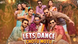 Lets Dance Chotu Motu Song : Kisi Ka Bhai Kisi Ki Jaan | Salman Khan Song | Yo Yo Honey Singh