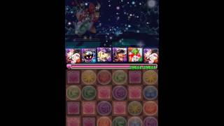 【パズドラ】〜伝説の丘陵 沖天の星龍〜曲芸士PT ノーコン