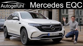 Mercedes EQC FULL REVIEW - how does it match Tesla X and Audi e-tron in driving?