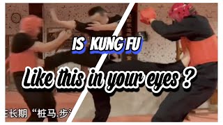 Is Chinese Kung Fu like this in your eyes? #shorts #Wushu #KungFu