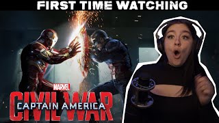 CAPTAIN AMERICA: CIVIL WAR | MCU | FIRST TIME WATCHING | MOVIE REACTION