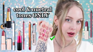 Ultimate COOL TONED Nude Lip Combo Guide | 24+ Products Lip Swatched