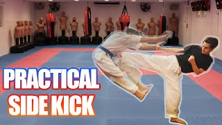 Yoko Geri (Side Kick) | Full Contact Karate