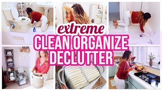 *NEW* EXTREME CLEAN ORGANIZE + DECLUTTER WITH ME! 2021 SPRING CLEANING @BriannaK Homemaking