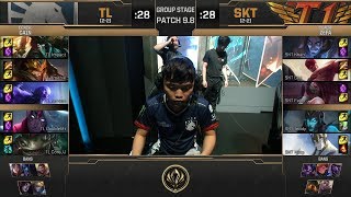 【MSI季中冠軍賽】小組賽 第三天 TL vs SKT