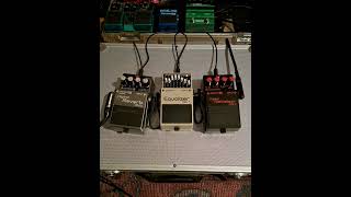 The power of an EQ pedal / 80s lead tone Boss GE-7 #guitar #80s #shorts