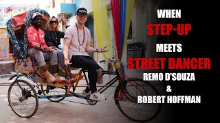 When Step Up actor and dancer Robert Hoffman Meet Remo D'souza On The Sets Of A Song Shoot