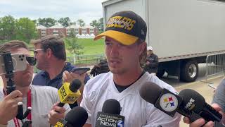 Kenny Pickett Tells Who's Impressing at Steelers Training Camp