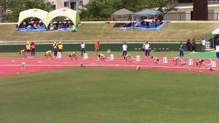 平成29年度 福井県高等学校春季総合体育大会　女子200ｍ準決勝1組