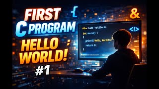 C Programming from Scratch #1 | Write Your First Hello World Program 🔥