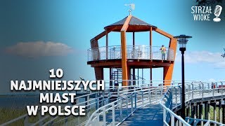 10 Najmniejszych miast w Polsce