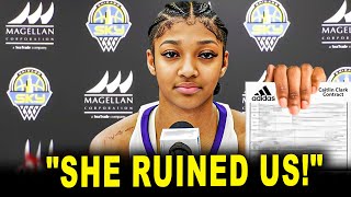 WNBA THROWS TANTRUM as Caitlin Clark Reveals EUROPE Contract \u0026 SHOCKS the World!