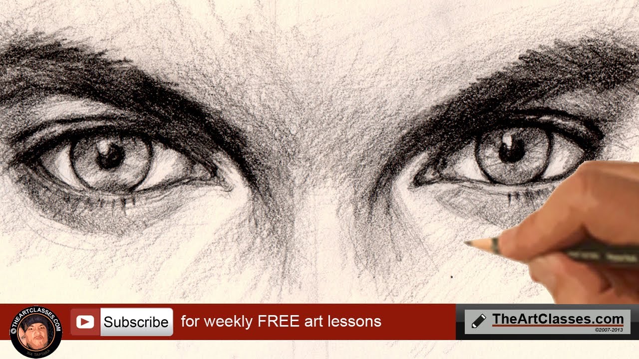 How To Draw Eyes - YouTube