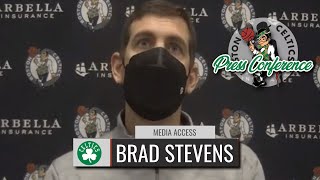 Brad Stevens Postgame Interview | Celtics vs Trail Blazers