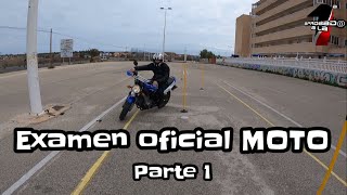 Examen MOTO CIRCUITO CERRADO parte LENTA🛵🛵