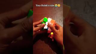 Your Rubik's cube Vs Turboflex Rubik's cube 🔥🥵 #viral #rubikscube #shorts 😊😊