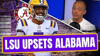 LSU Beats Alabama - Josh Pate Rapid Reaction (Late Kick Cut)