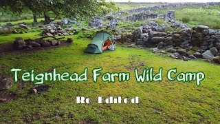 Dartmoor hike and wild camp Teignhead farm