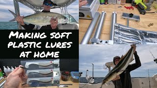 Making soft plastic lures at home I