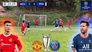 PSG x MANCHESTER UNITED FINAL UEFA CHAMPIONS LEAGUE JOGO 5 x 5 ‹ Rikinho ›