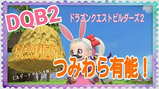 【DQB2】つみわらを使った便利な素材集め！【ドラクエビルダーズ２】