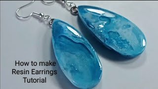 How to make Resin Earrings/ Lovicraft Tutorial