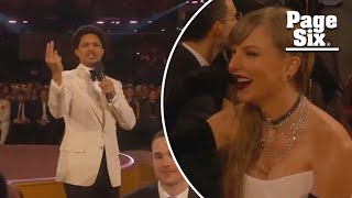 Trevor Noah pokes fun at Taylor Swift NFL conspiracy theories in Grammys 2024 monologue