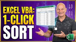 Excel Headers That Click: Auto-Sort Any Data in Seconds