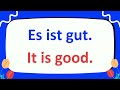 70 most important german sentence patterns for phrases with five practice sentences each