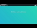 Pure CSS Gradient Background Animation in Under 6 Minutes