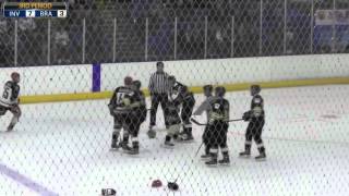 Grant Baxter vs Brad Watchorn NIHL fight 10-1-16