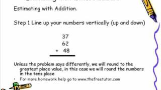 Estimating Whole Numbers