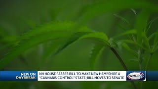 NH House passes bill to make New Hampshire a 'cannibis control' state; bill moves to Senate