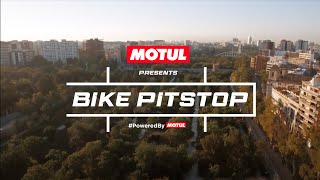 Motul leaves the racetrack to surprise cyclists in town