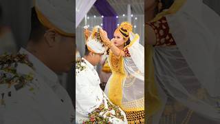 Manipuri wedding ❤️ Luhongbagi fijet  #manipurireels #manipurwedding  #meiteicommunity #weddingdress