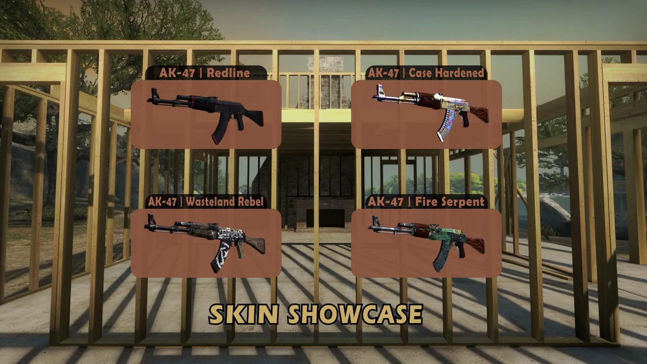 AK-47 | VULCAN - CS:GO @ Skin Showcase - YouTube