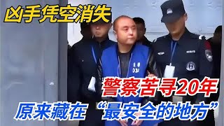 凶手凭空消失，警察苦寻20年，原来他潜藏在“最安全的地方”