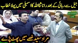 Rana Sanaullah Holds Holy Quran in National Assembly, Challenges Shehryar Afridi | TPN