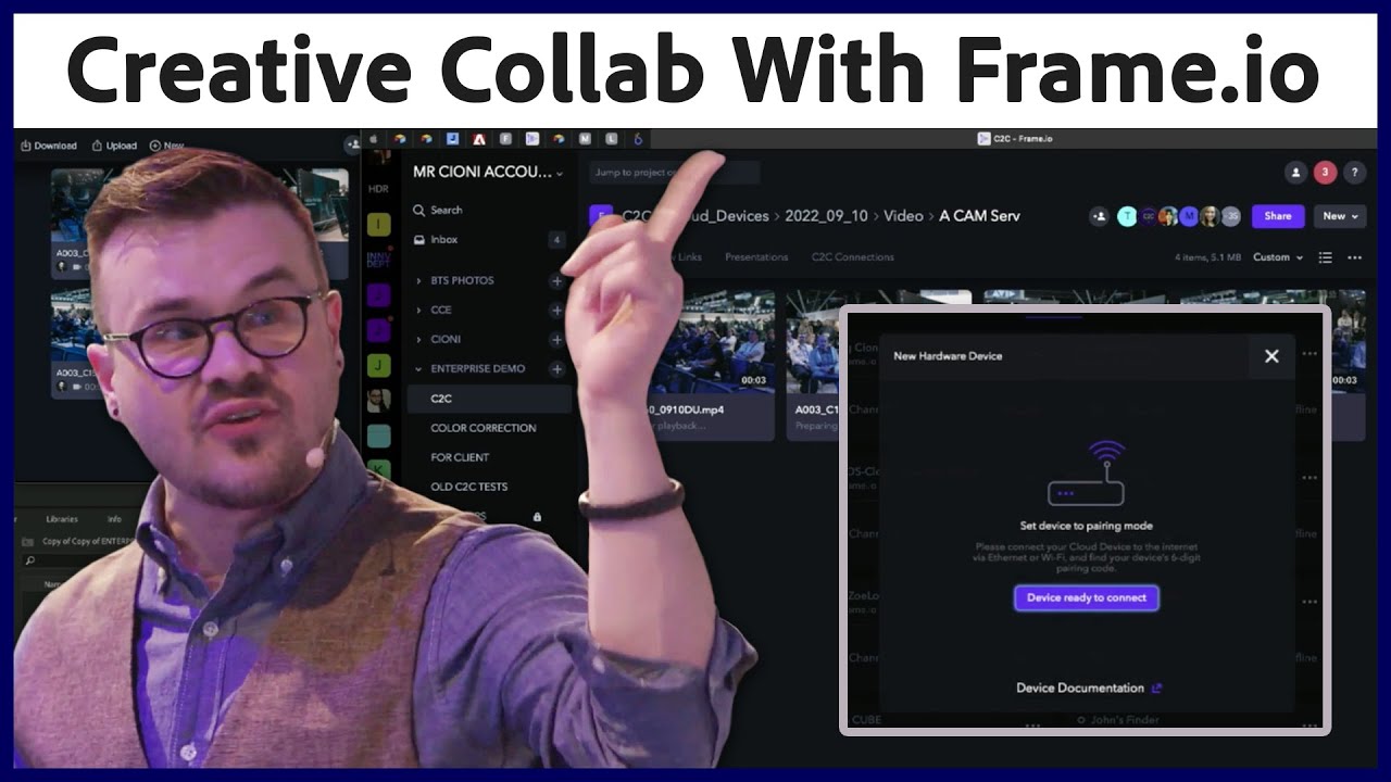 Creative Collaboration With Frame.io | IBC 2022 | Adobe Video - YouTube