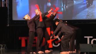 Fire glow interactive flow | Psychedelic Theatre | TEDxCapeTown