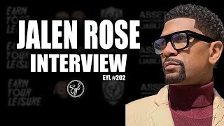 Jalen Rose on NIL Rule, The Fab 5, His Charter School, & Broadcasting
