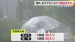 土砂災害に「厳重な警戒」を 7月1日夕方にかけて大雨のおそれ【佐賀県】 (24/06/30 17:54)